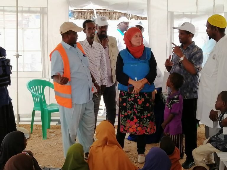 UNICEF Mission Visits New HIDIG Health Center in Ceel Jaale